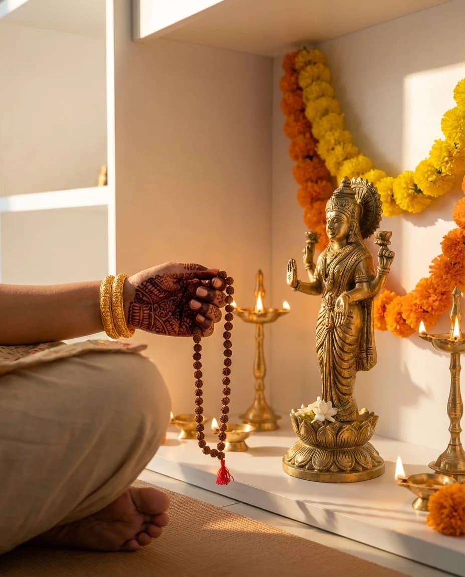 Beginning a mantra practice on Akshaya Tritiya