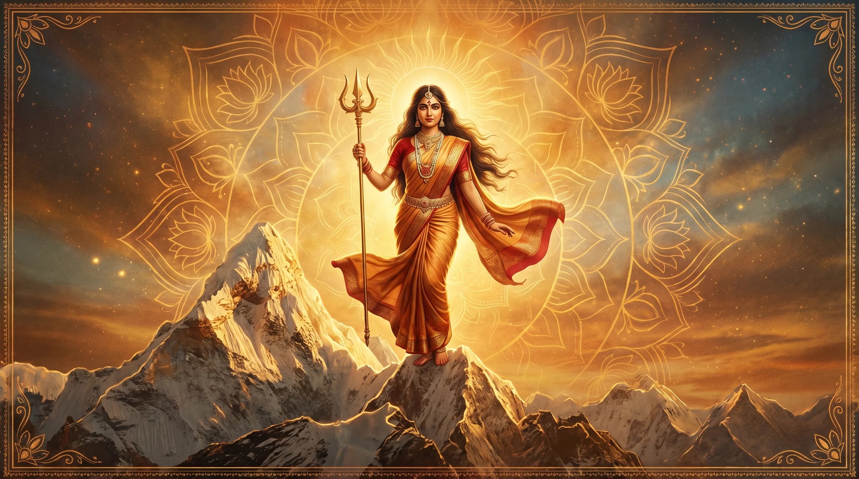 Nine Goddesses, Nine Mantras