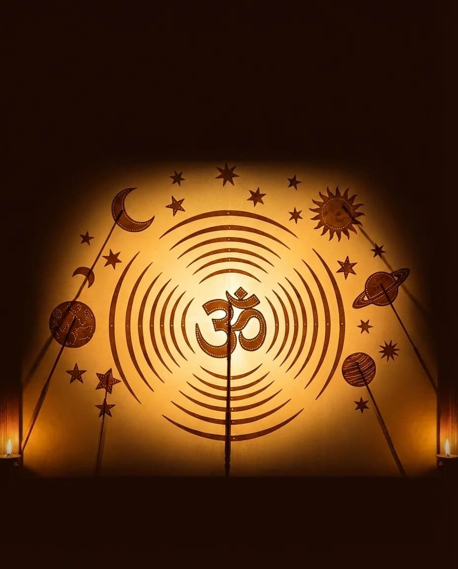 Cosmic sound waves — Nada Brahma, the universe is sound
