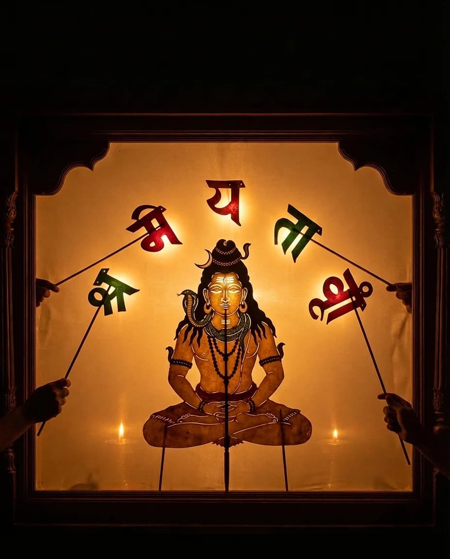Shakti — divine creative energy activated through chanting